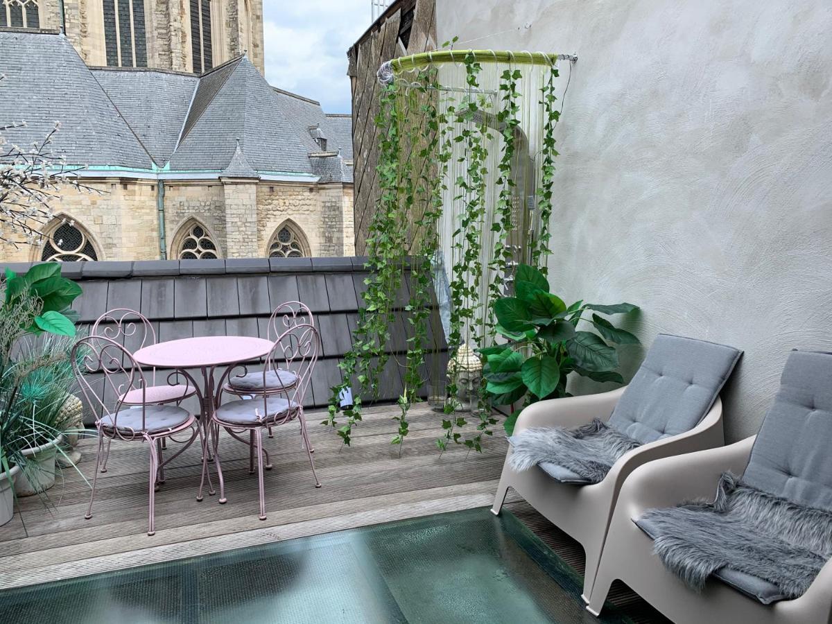 Wellness Loft With Sauna, Jacuzzi, Roof Terrace & Amazing View Antwerpen
