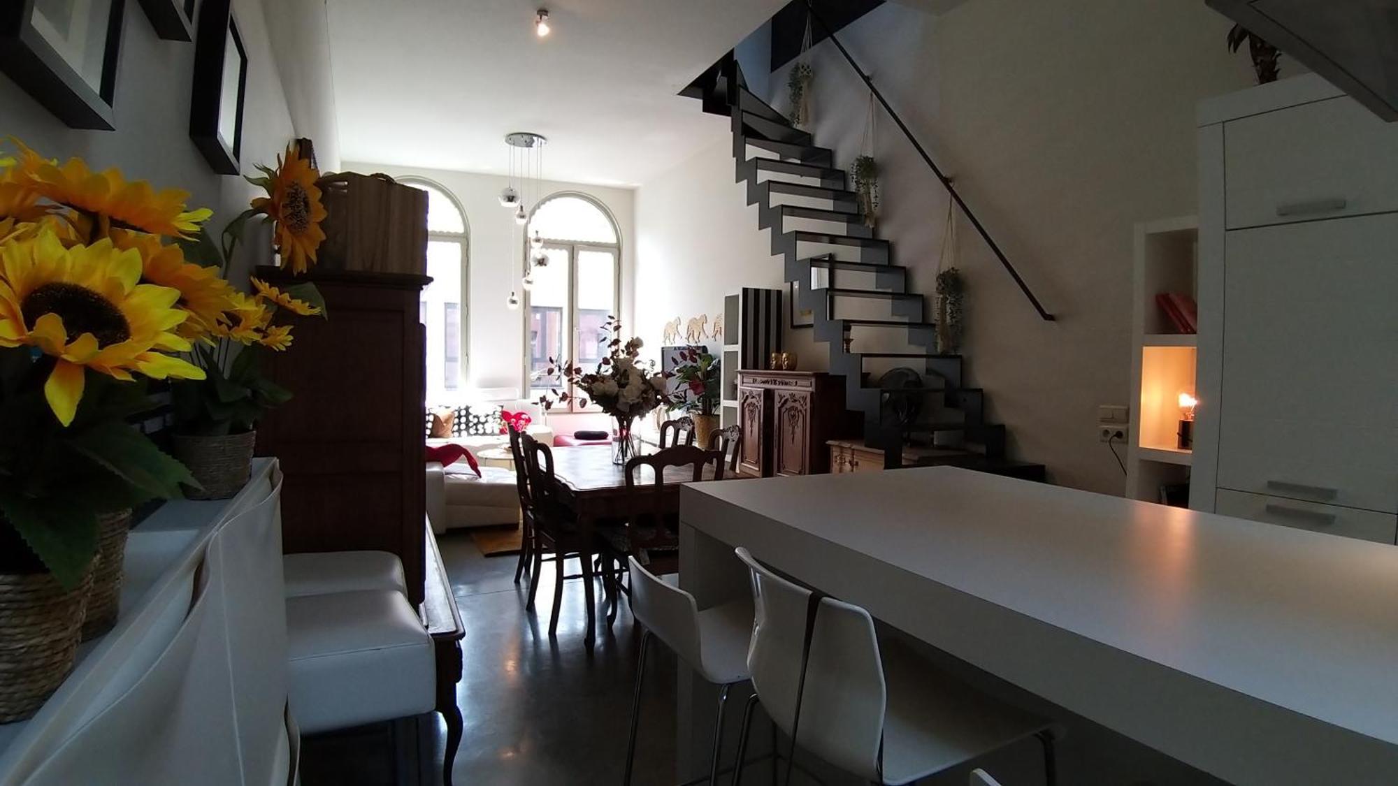 Appartement Wellness Loft With Sauna, Jacuzzi, Roof Terrace & Amazing View Antwerpen