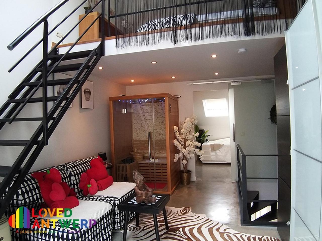 Appartement Wellness Loft With Sauna, Jacuzzi, Roof Terrace & Amazing View *