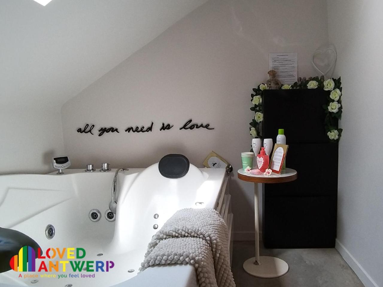 Appartement Wellness Loft With Sauna, Jacuzzi, Roof Terrace & Amazing View Antwerpen
